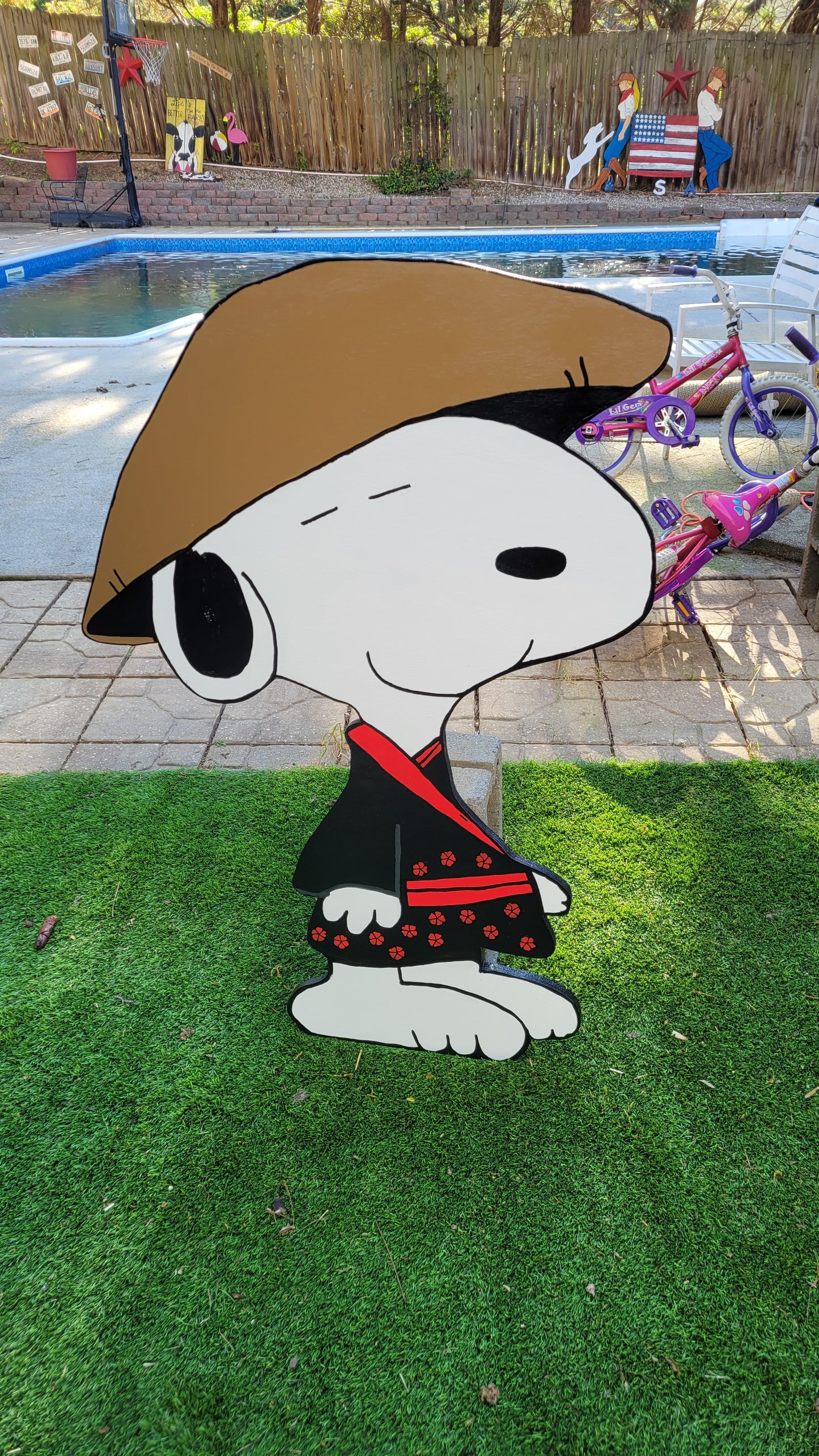 Snoopy Kimno lifesize