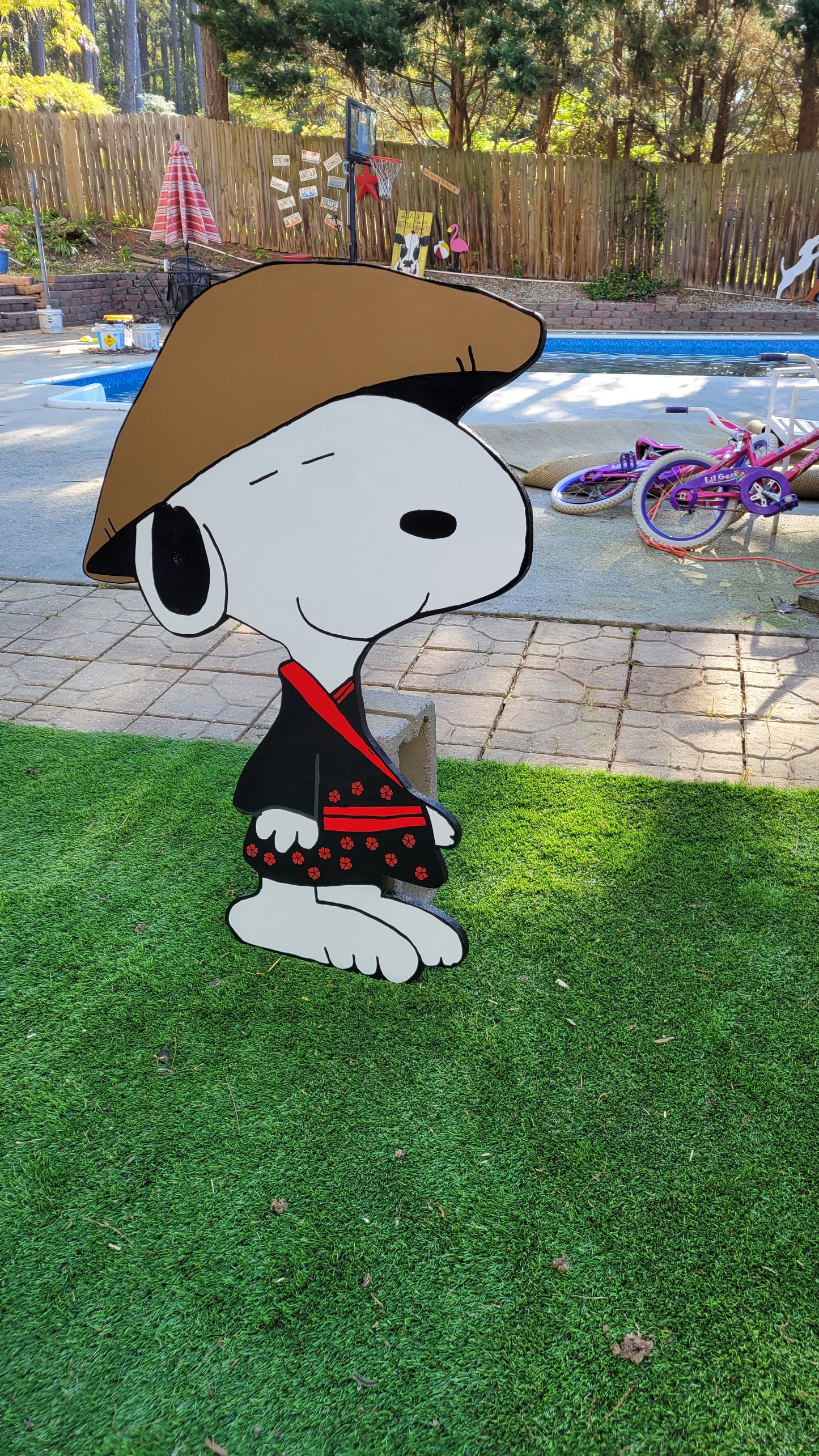 Snoopy Kimno lifesize