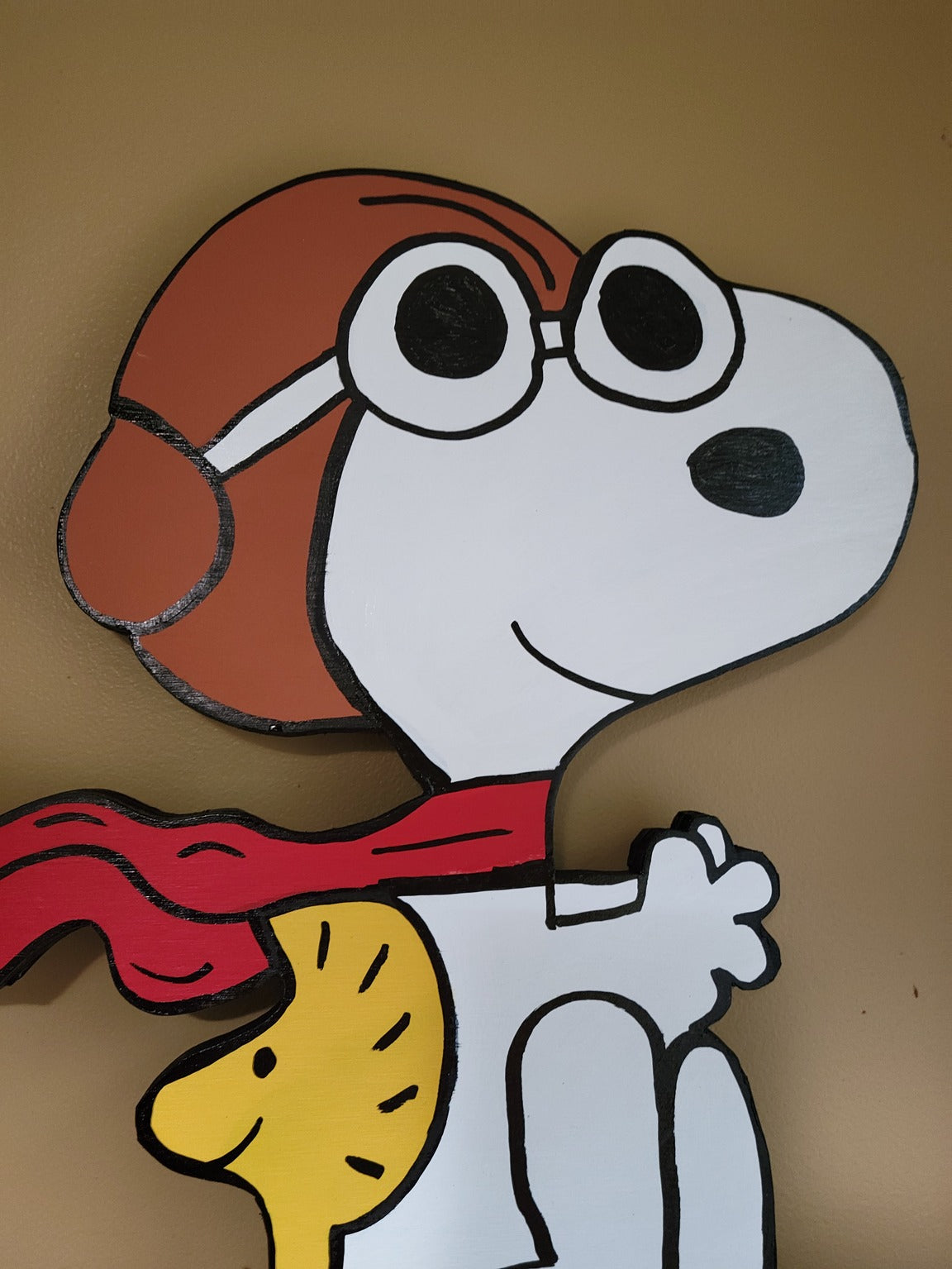 Snoopy Flying Ace door or wall art