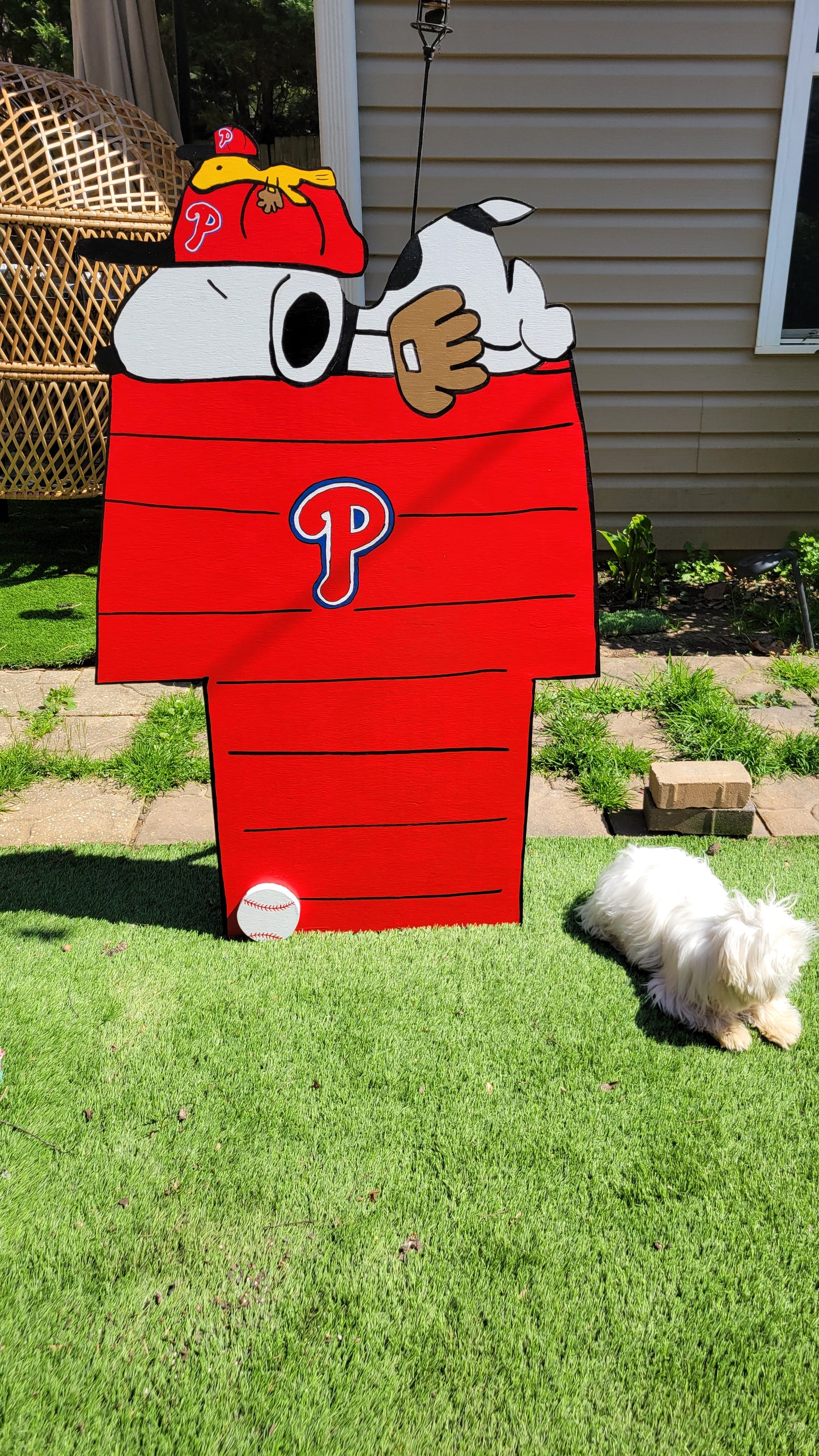 Snoopy game day lifesize