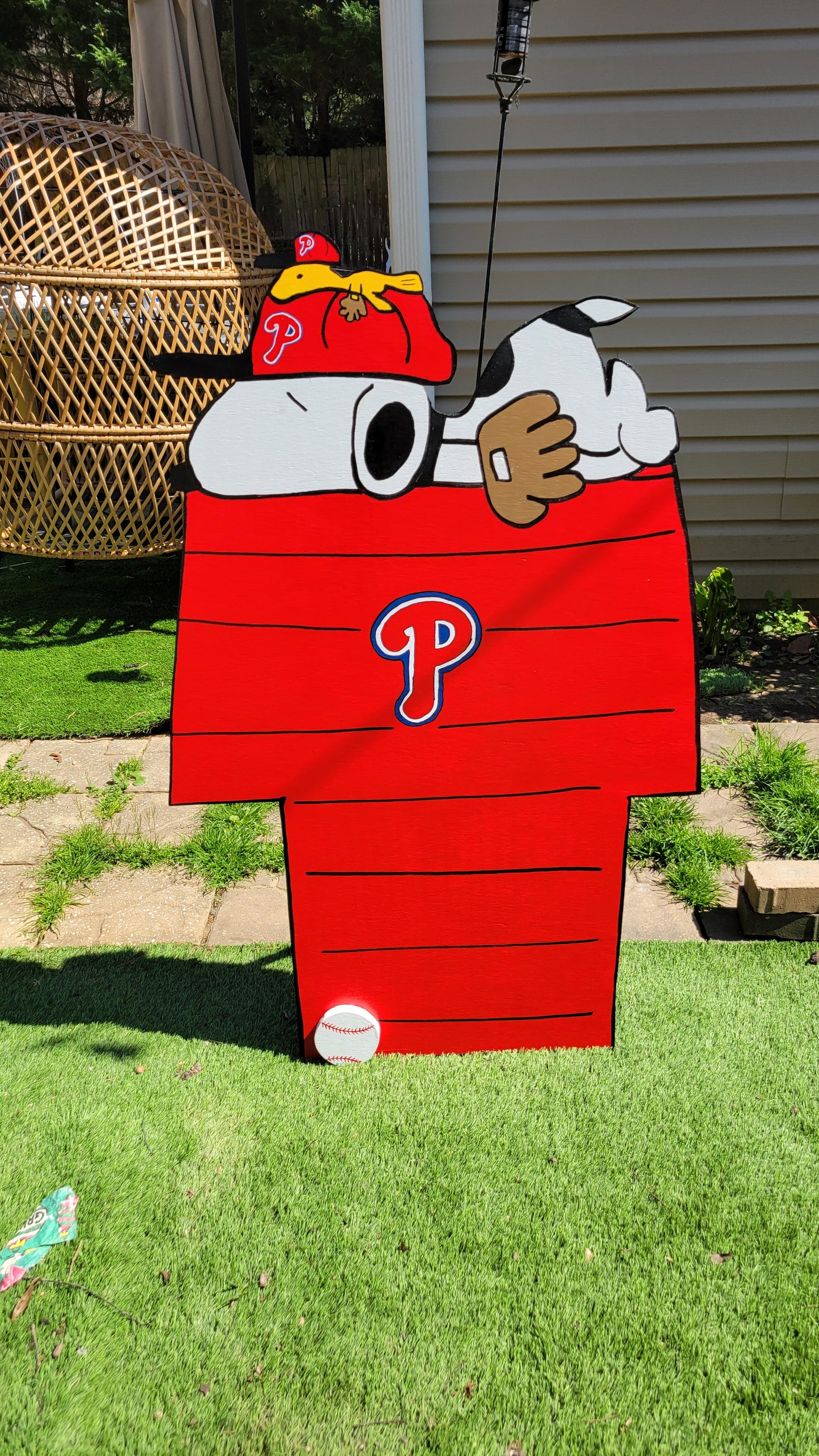 Snoopy game day lifesize