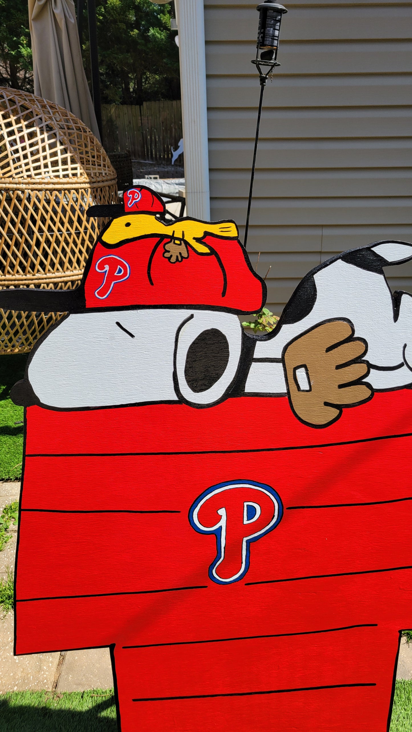 Snoopy game day lifesize